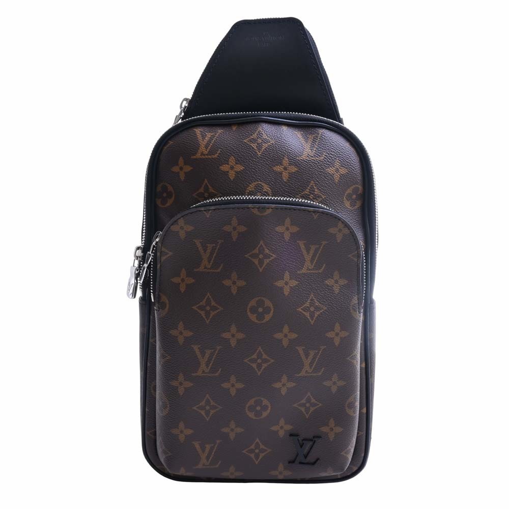 LOUIS VUITTON Louis Vuitton Monogram Macassar Avenue Sling Bag