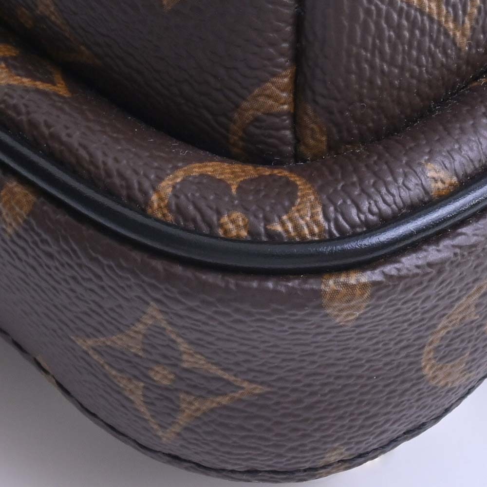 LOUIS VUITTON Louis Vuitton Monogram Macassar Avenue Sling Bag Body M46327  Brown Black Men's