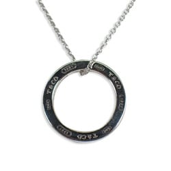TIFFANY Tiffany 925 1837 circle pendant necklace
