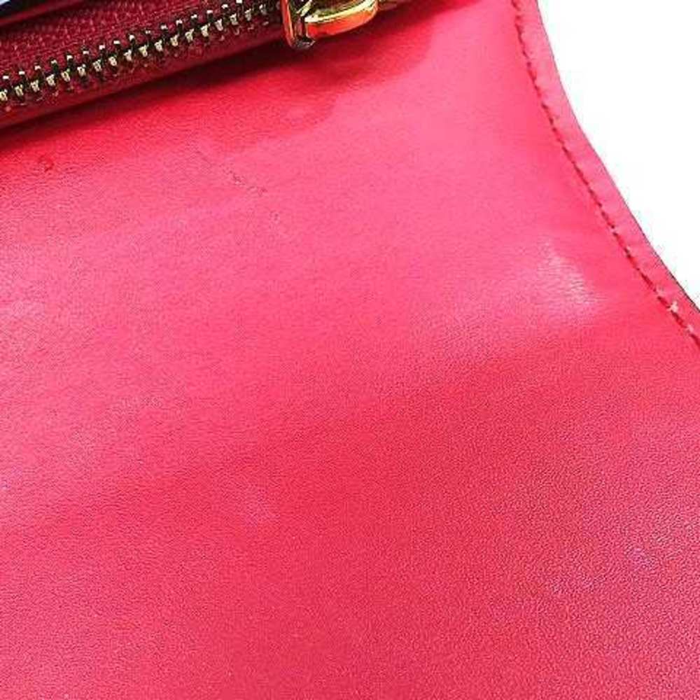 LOUIS VUITTON purse M90154 Portefeiulle Sarah Monogram Vernis pink Wom –