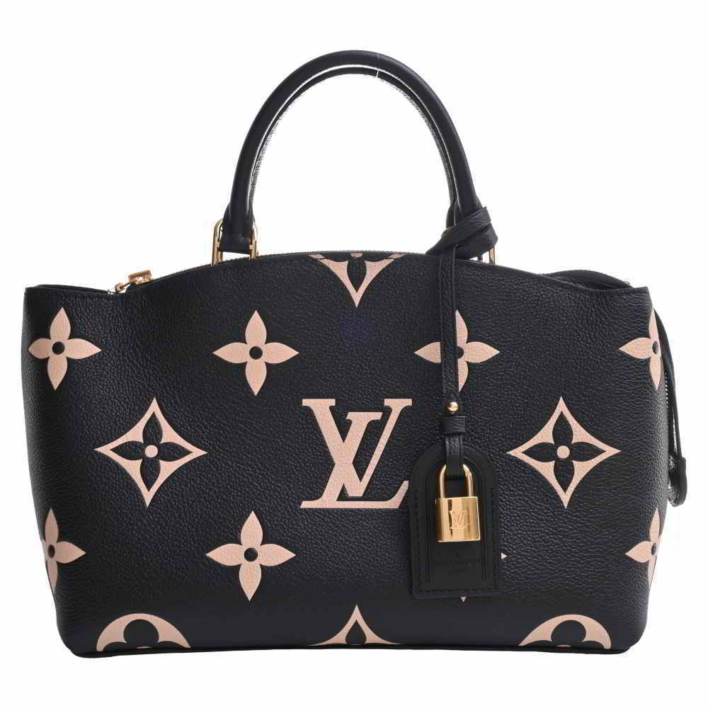 LOUIS VUITTON Louis Vuitton Amplant Petit Palais PM Handbag M58913 Black  Ladies