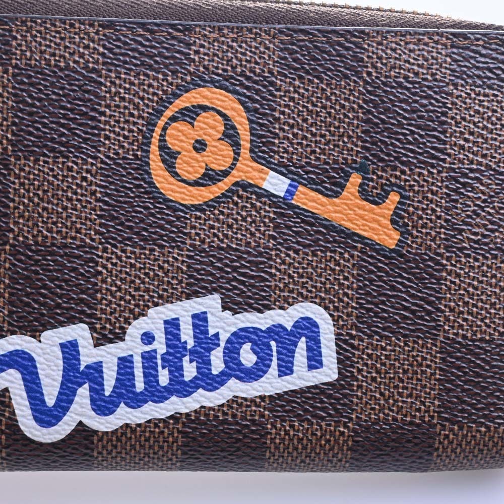 Authentic LOUIS VUITTON Damier portefeuille Clemence N60147 Wallet  #260-004