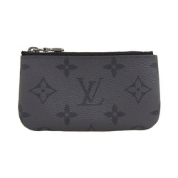 Louis Vuitton Coin Purse Monogram Eclipse Black Gray