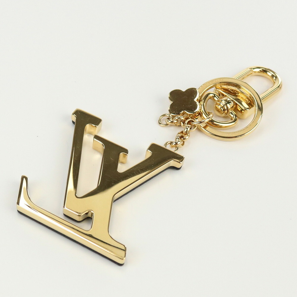 Louis Vuitton M63080 Keychain / LV Capucine Key Ring Metal Gold Unisex