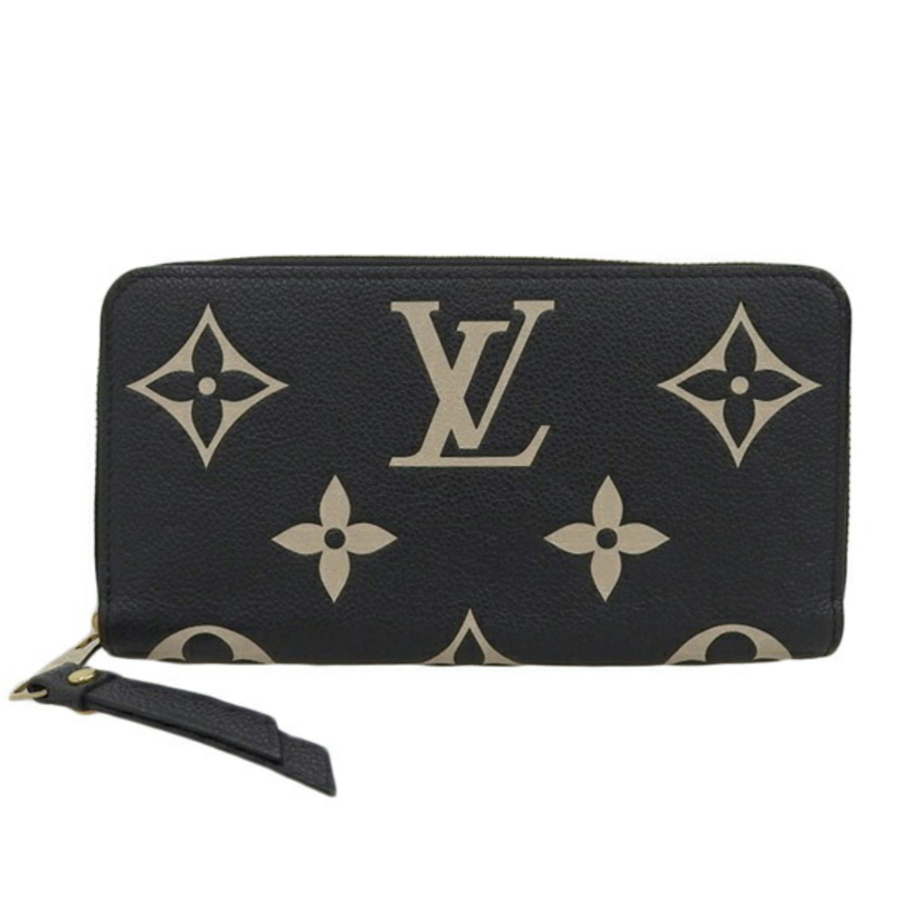 Buy LOUIS VUITTON Zippy Wallet Bicolor Implant M80481 Long Wallet