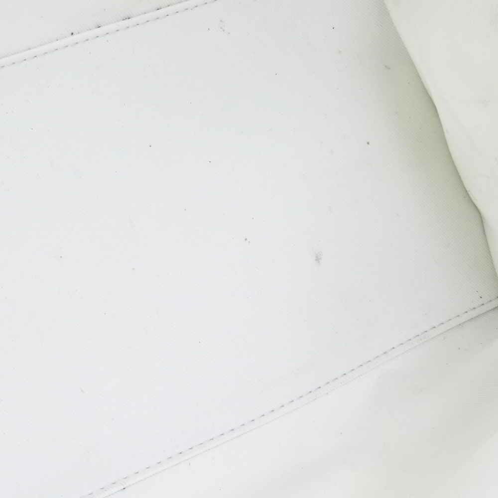 LOUIS VUITTON Louis Vuitton leather sack plastic tote bag M21841 white  ladies