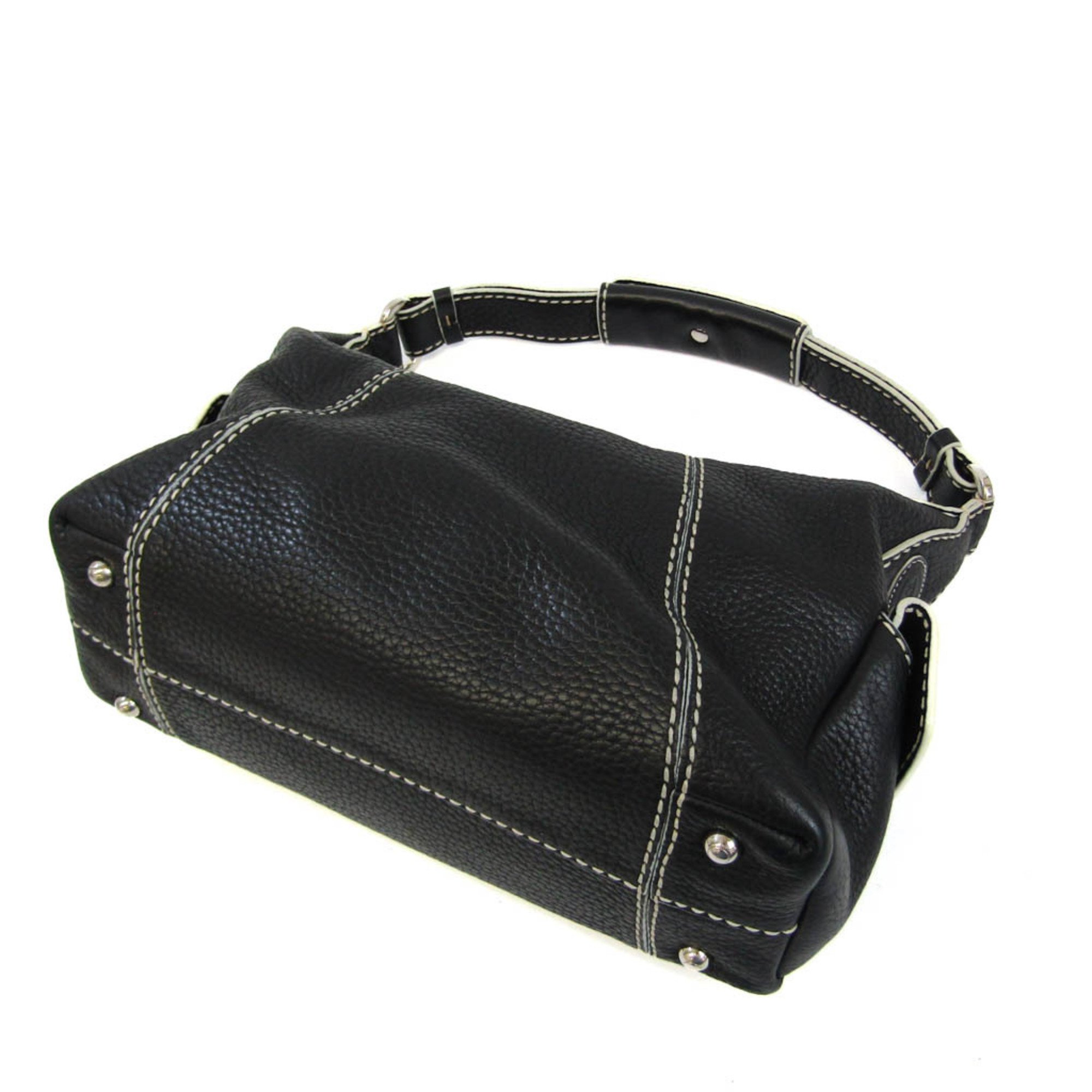 Tod's Women's Leather Shoulder Bag Black