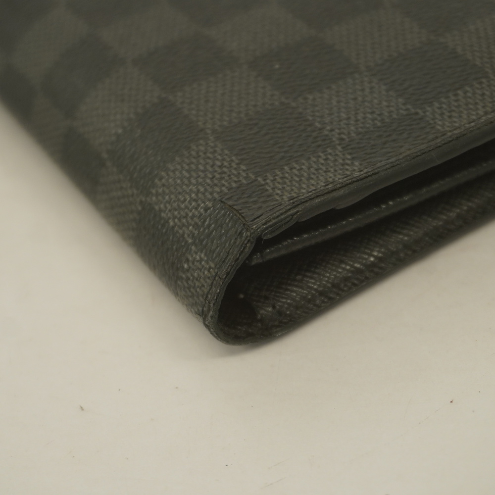 Louis Vuitton Bifold Long Wallet Damier Graphite Portefeuille