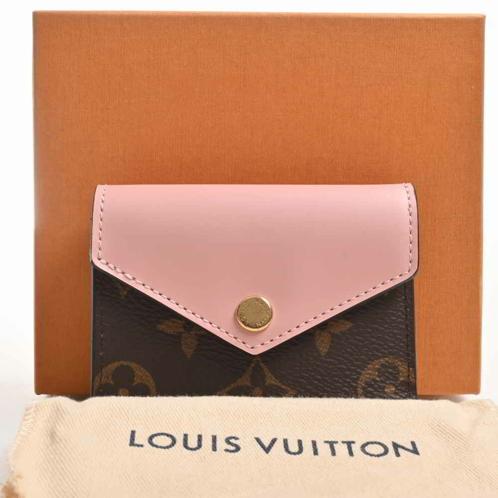 Louis Vuitton Portefeuille Zoe Rose Ballerine M62933 Monogram