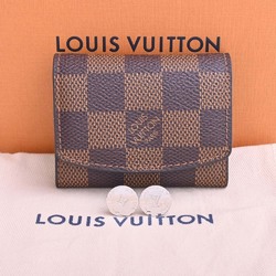 LOUIS VUITTON Louis Vuitton Cufflink Monogram Cufflinks Damier M61971  Silver Ladies