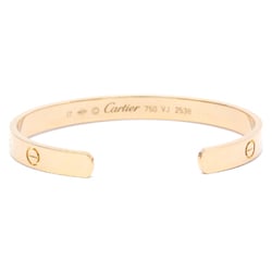 Cartier Love Bracelet Open Bangle Pink Gold (18K) No Stone Bangle Pink Gold
