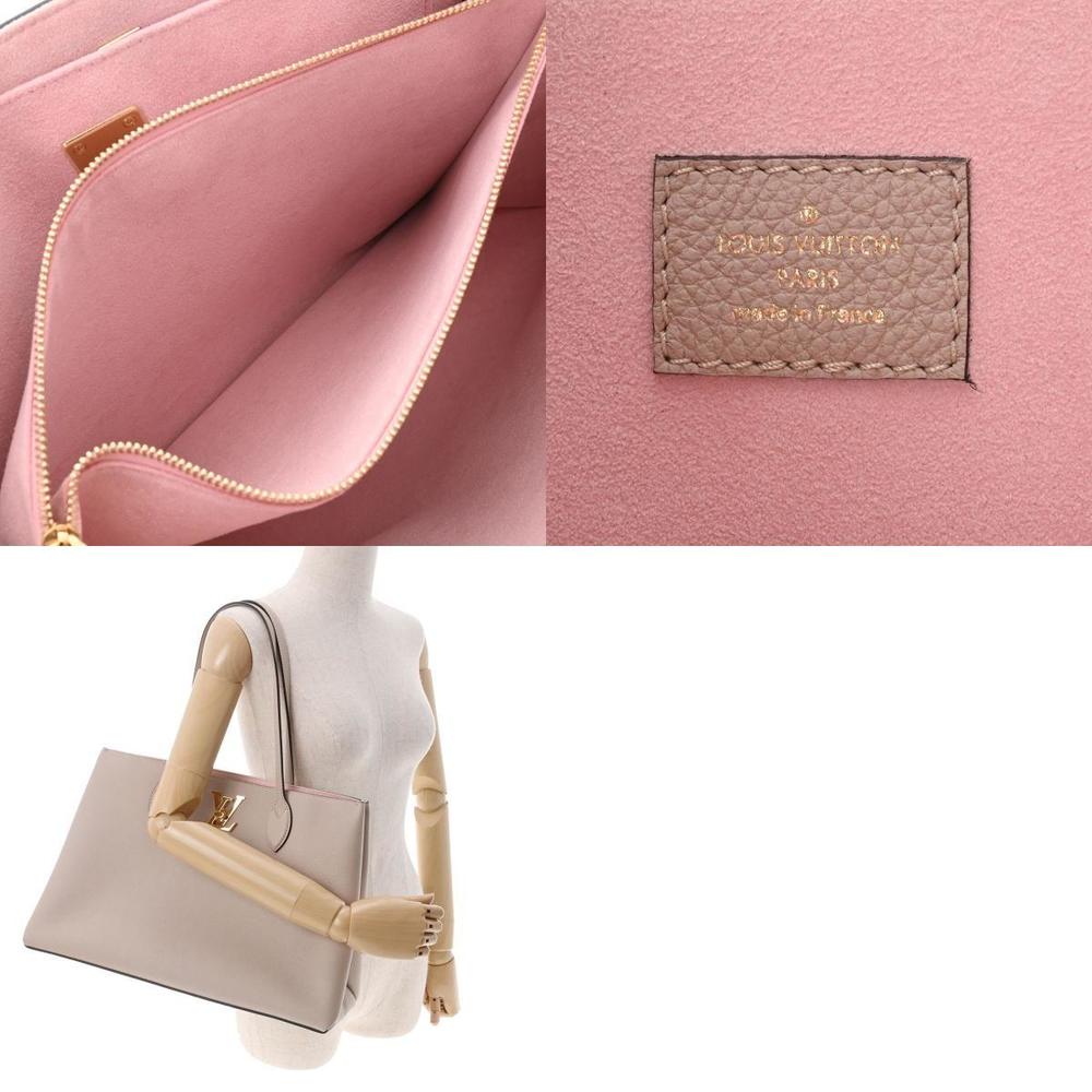 Louis Vuitton Grieige Lockme Shopper Handbag