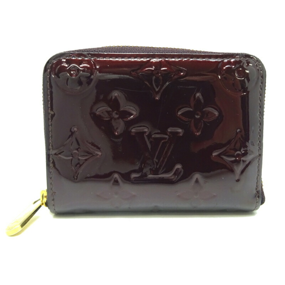 Louis Vuitton - Zippy Coin Purse Monogram Vernis Leather Amarante