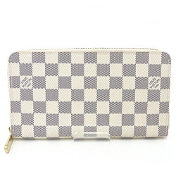 Louis Vuitton LOUIS VUITTON Damier Azur Zippy Organizer Round Long Wallet N60012