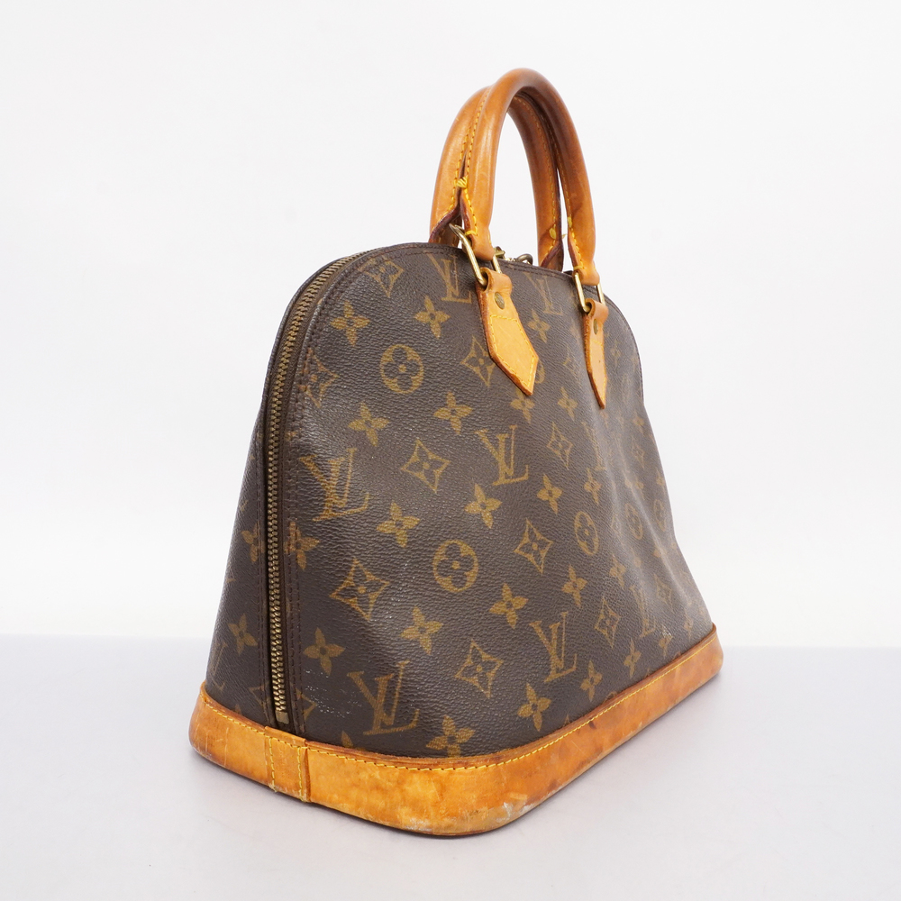 Auth Louis Vuitton Monogram Alma M51130 Women's Handbag