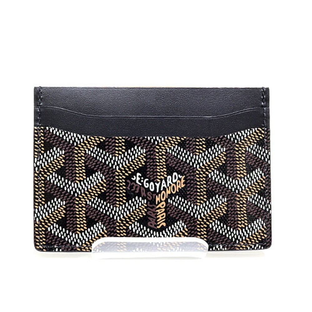 Goyard card holder black  Goyard wallet, Goyard bag, Goyard card holder