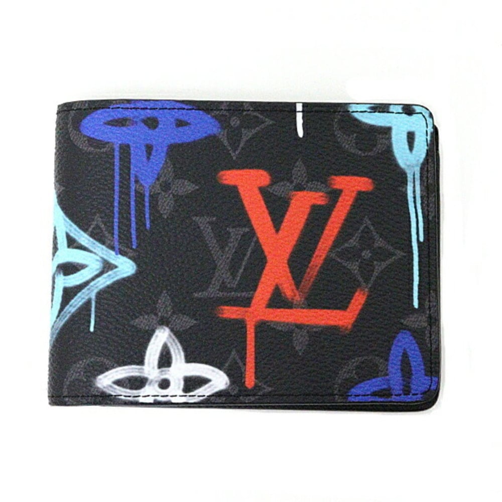 Louis Vuitton LOUIS VUITTON Portefeuille Multiple Bifold Wallet M81847  Multicolor
