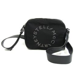 Stella McCartney 700144 W8730 Women's Nylon,Leather Shoulder Bag Black