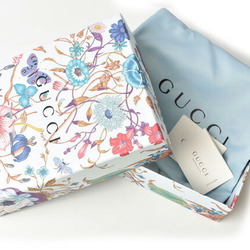 Gucci Document Case Clutch Bag GUCCI Folding Wallet Flora Limited Edition Day Canvas Blue Multi 577350