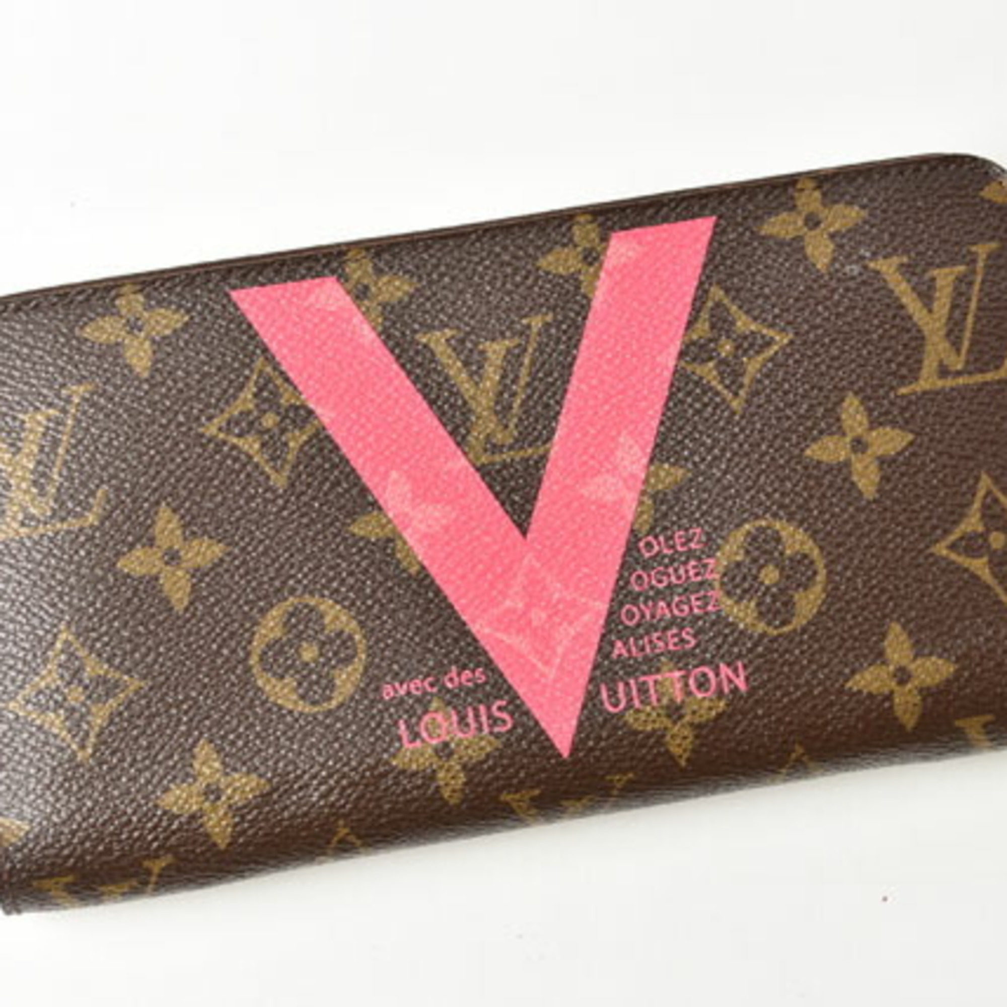 Louis Vuitton LOUIS VUITTON Long Wallet Zippy Monogram M60936