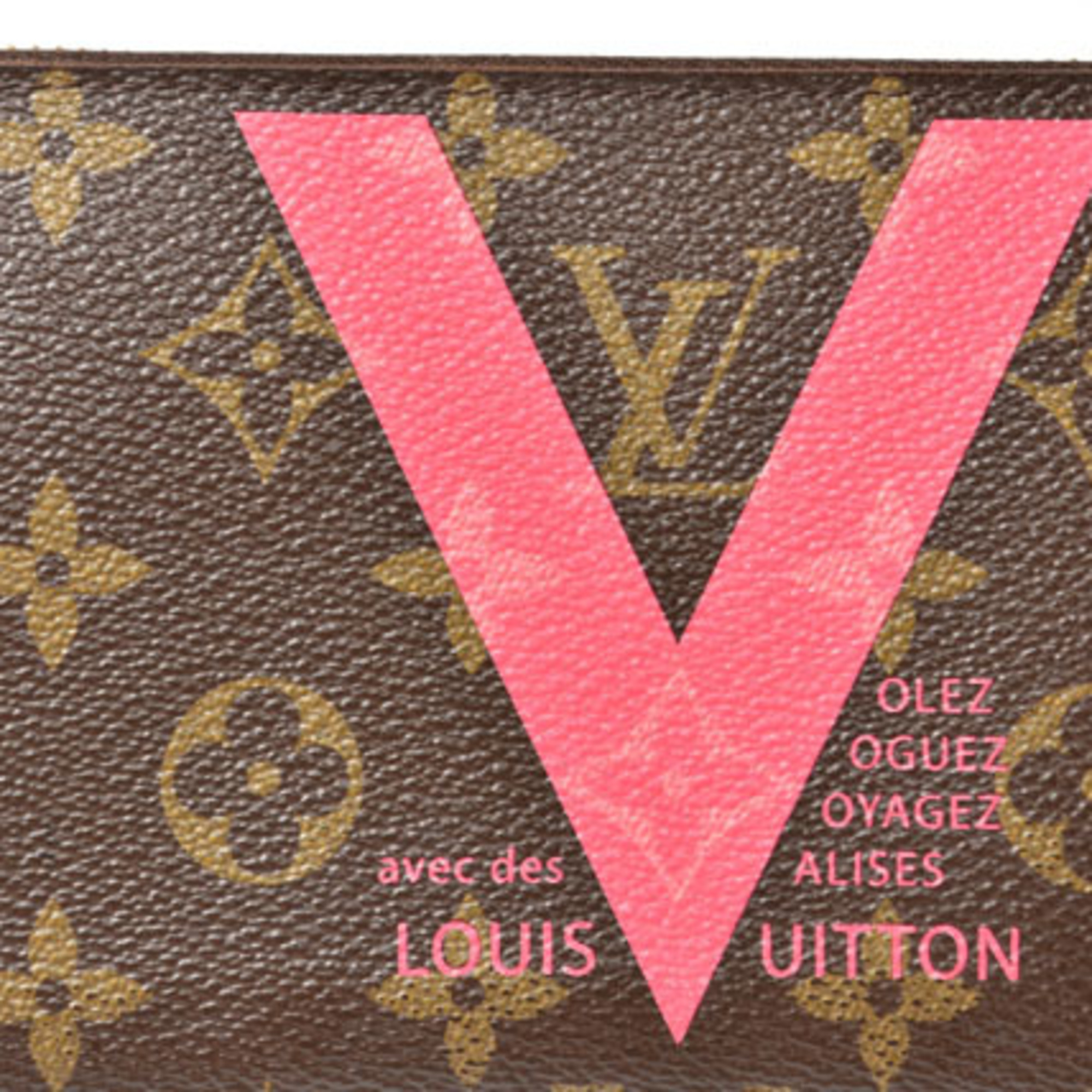 Louis Vuitton LOUIS VUITTON Long Wallet Zippy Monogram M60936