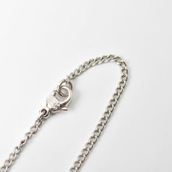 Chanel necklace pendant CHANEL here mark CC punching silver A27967