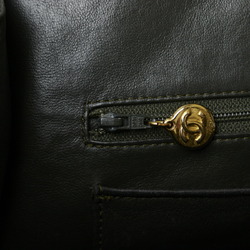 Chanel matelasse here mark chain shoulder bag tote black gold lambskin ladies CHANEL