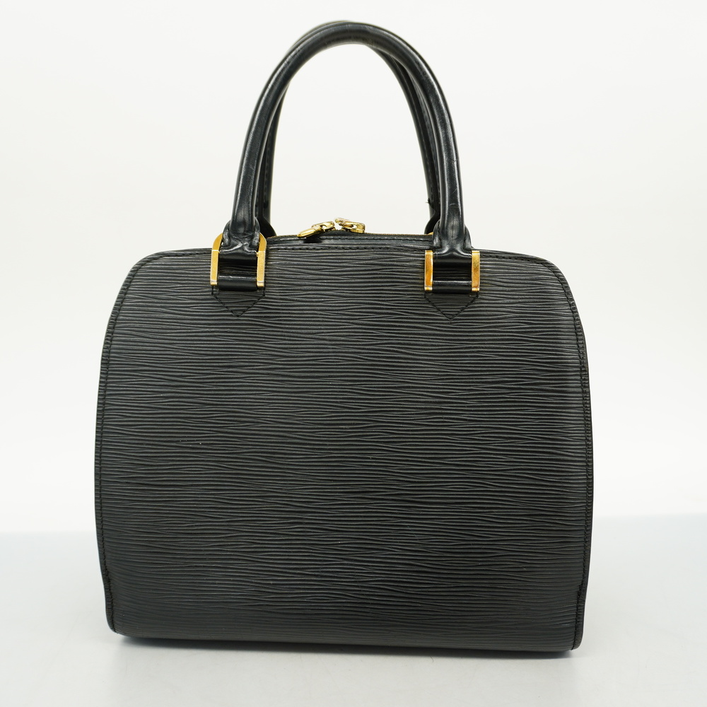 Auth Louis Vuitton Epi Pont Neuf M52052 Women's Handbag Noir