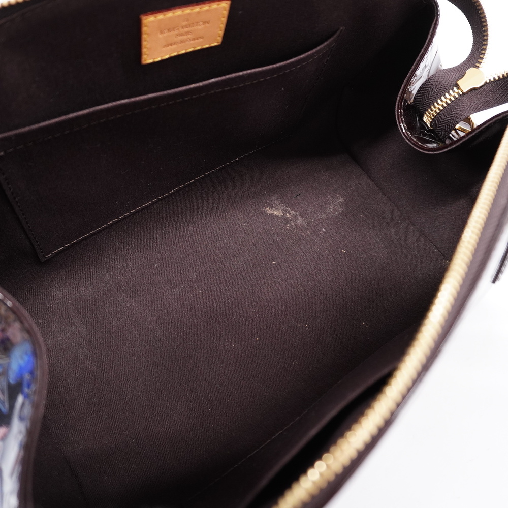 Louis Vuitton Monogram Vernis Sherwood PM M91493 Women's Shoulder Bag  Amarante