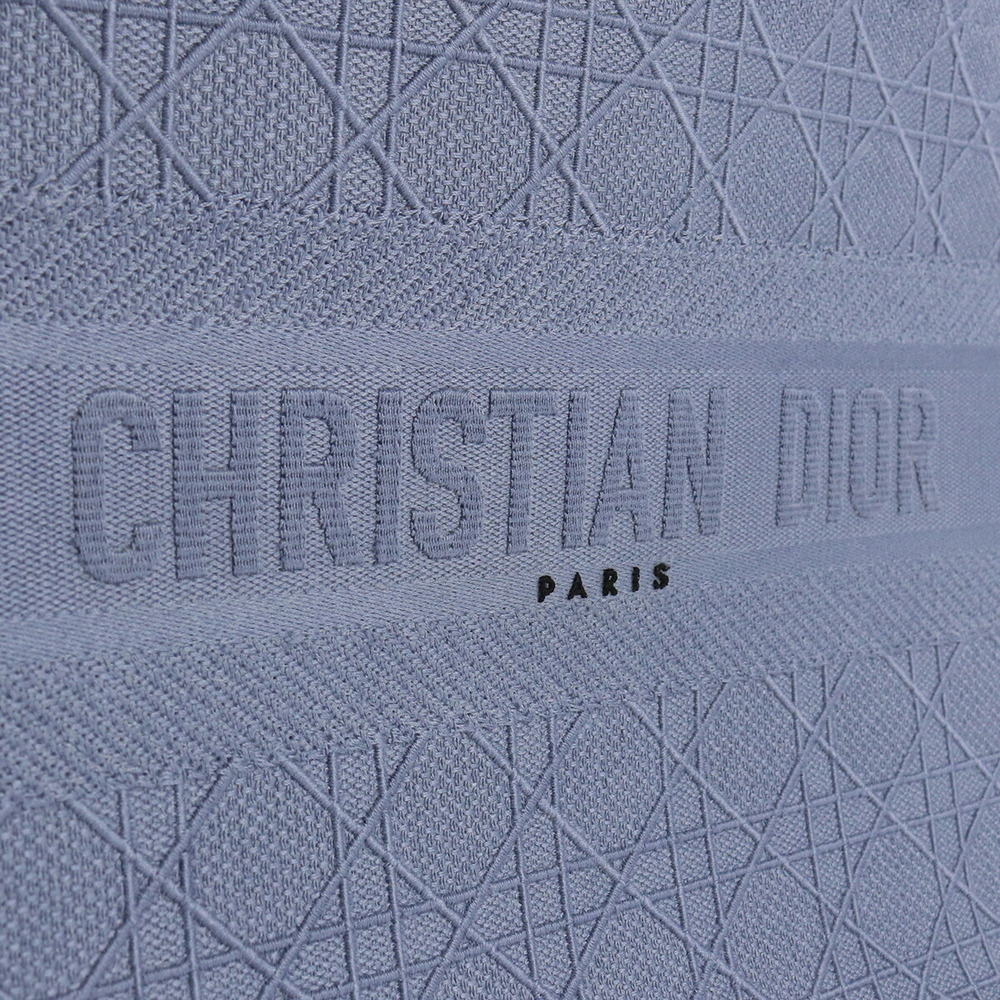 Christian Dior Book Tote Medium Bag M1296 ZRIW Canvas Women's