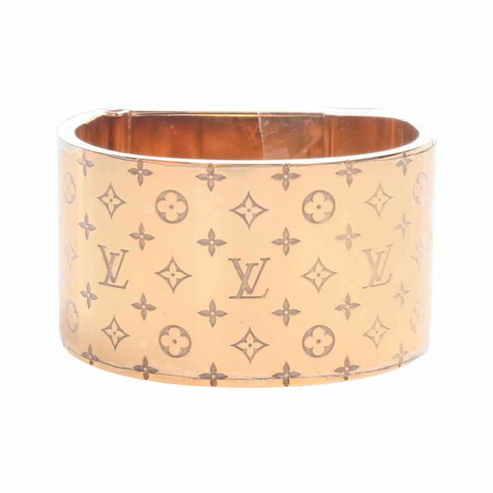 Louis Vuitton, Accessories, Louis Vuitton Monogram Textile Brooch  Nanogram Gold M0226 Scarf Ring