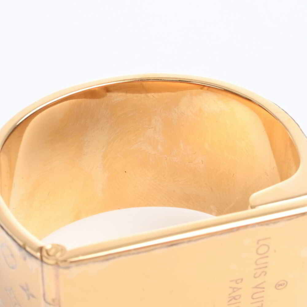 Louis Vuitton, Accessories, Louis Vuitton Louis Vuitton Textile Brooch  Nanogram Scarf Ring Gold Color Gp