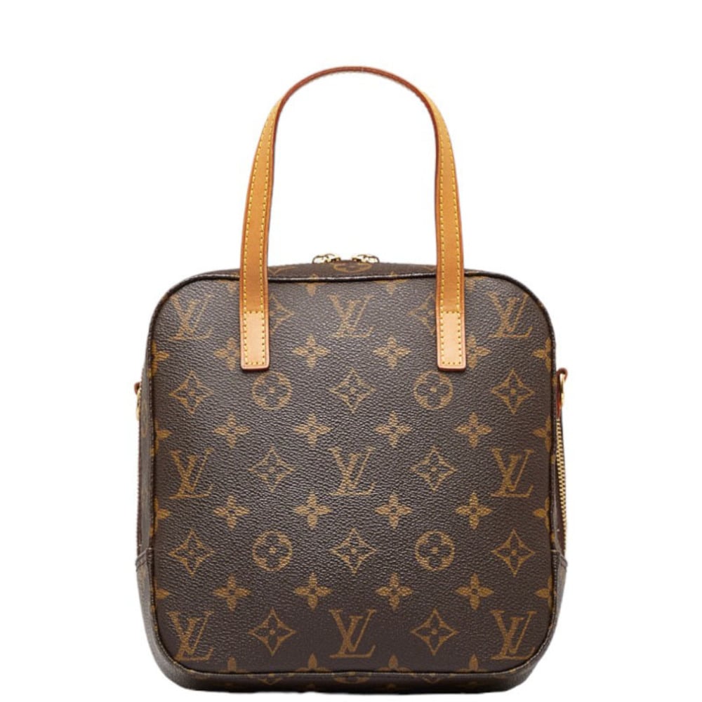 Louis Vuitton Louis Vuitton Spontini Monogram Canvas Hand Bag + Strap