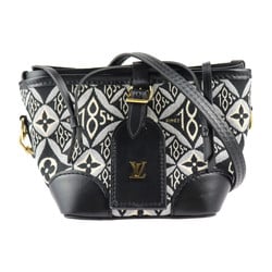 LOUIS VUITTON Louis Vuitton SINCE1854 Noe Perth Monogram Jacquard Shoulder Bag M69973 Canvas Leather Black Pochette