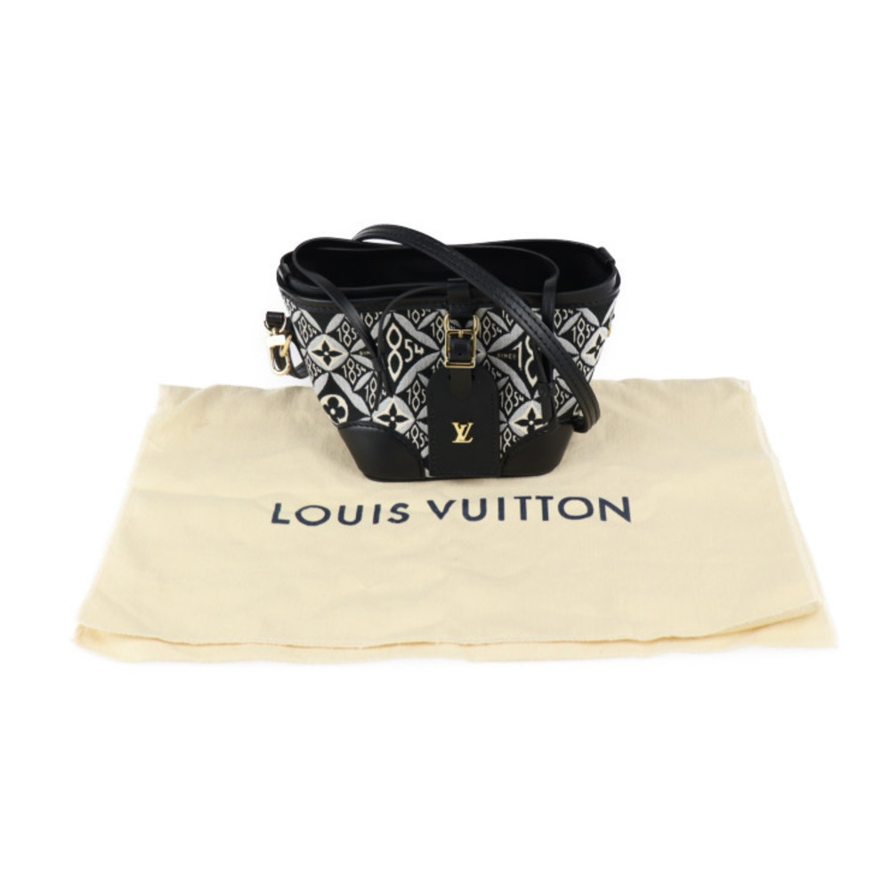LOUIS VUITTON LOUIS VUITTON Noe Purse Shoulder Bag M69973 leather Jacquard  Black Used Women M69973
