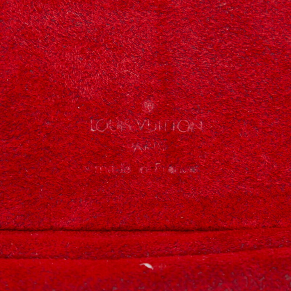 Louis Vuitton Epi Cannes Handbag Vanity Bag M48037 Castilian Red Leather  Ladies LOUIS VUITTON