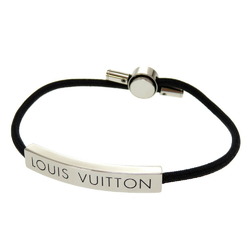 Louis Vuitton LOUIS VUITTON Bracelet Damier Graphite Brassle Digit  Canvas/Metal Dark Gray/Silver Men's M6626E