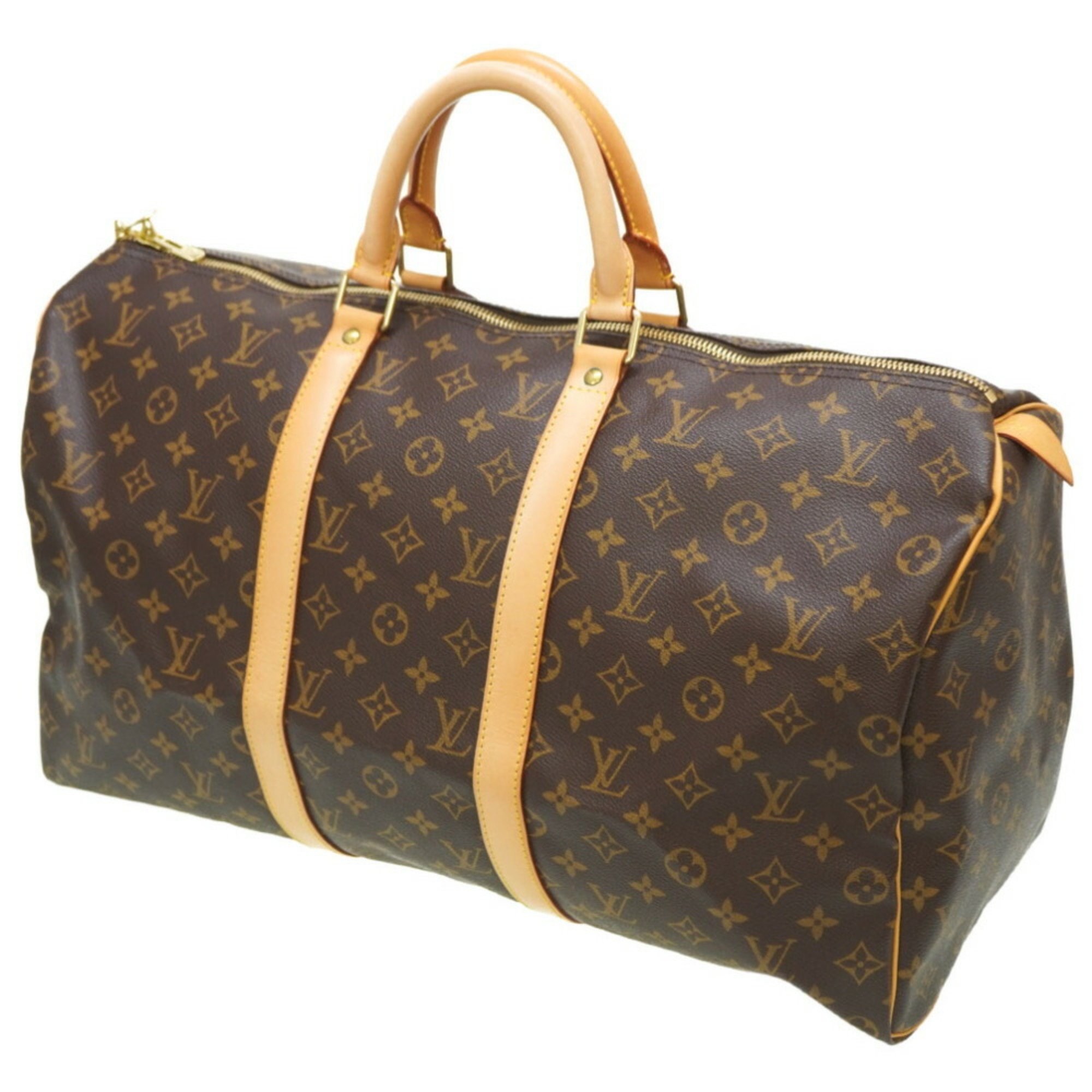 Louis Vuitton Monogram Keepall 50 M41426 Handbag LOUIS VUITTON