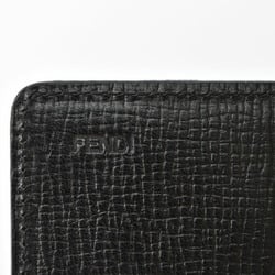 Fendi card case coin FENDI coated canvas FF Zucca black