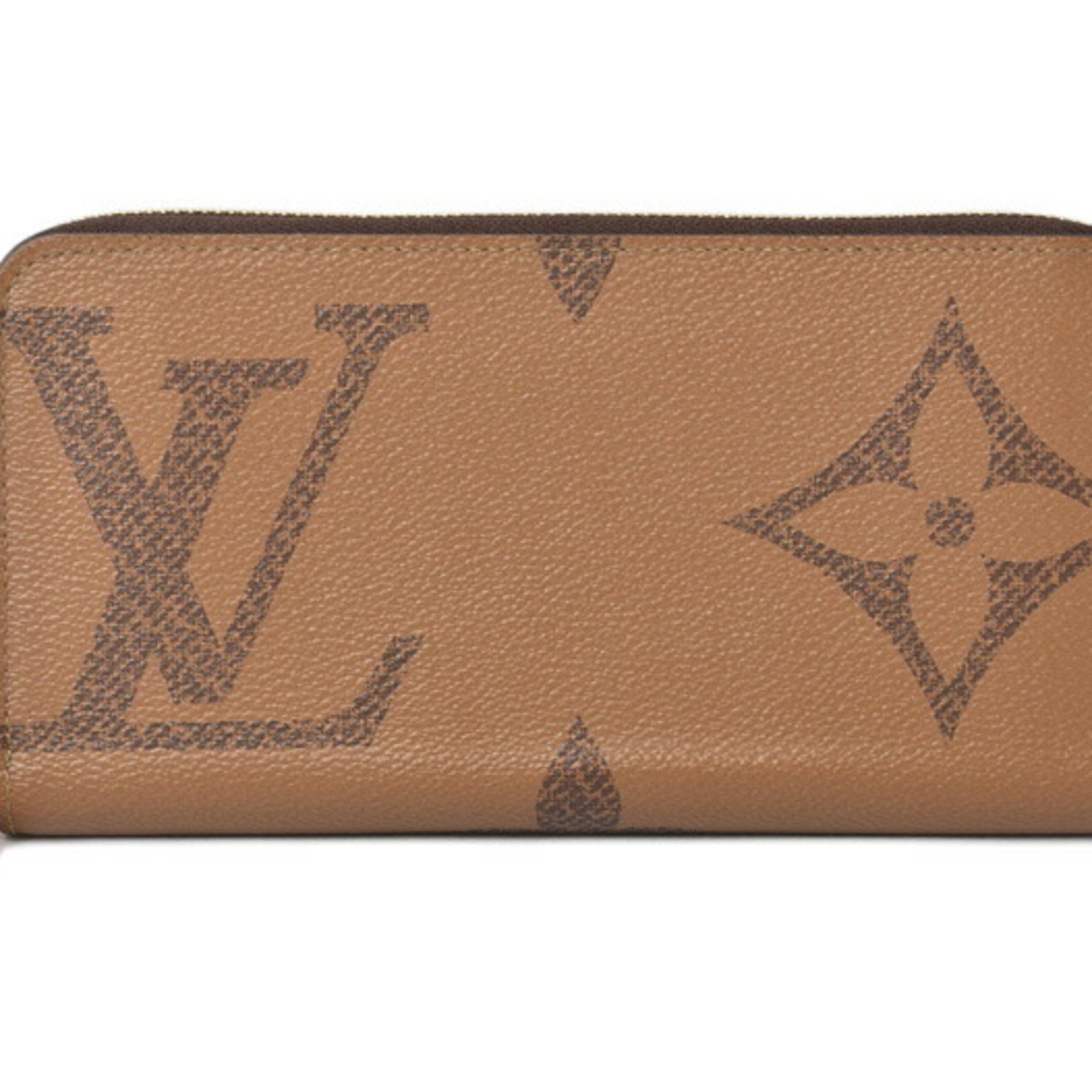 Louis Vuitton LOUIS VUITTON Long Wallet Zippy Monogram Giant Reverse M67687