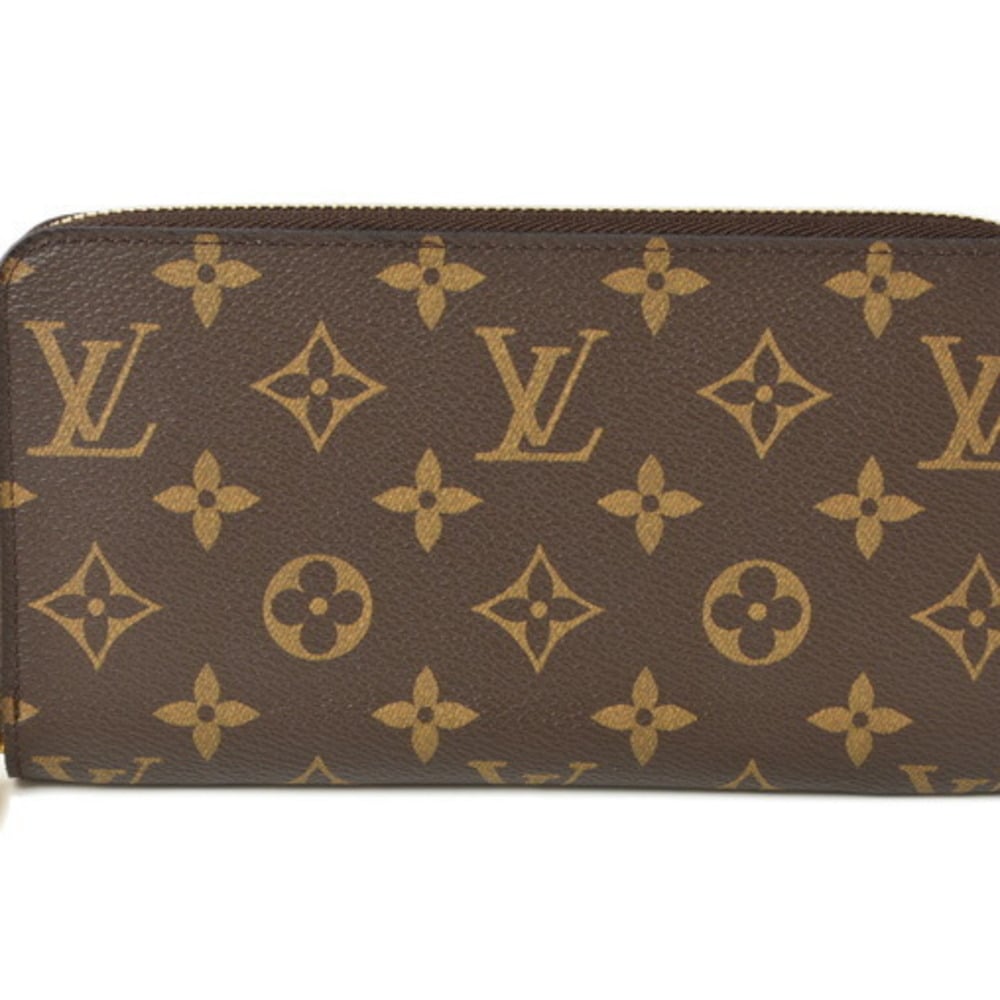 Louis Vuitton M60017 Zippy Wallet Monogram Brown Round Zip Louis