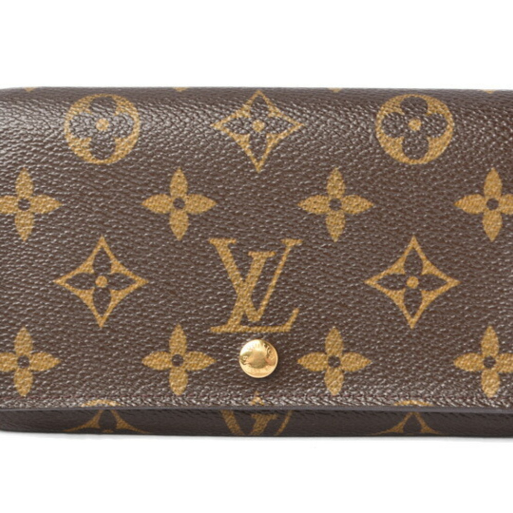 Louis Vuitton Portefeiulle Tresor M61730 Brown Monogram Wallet