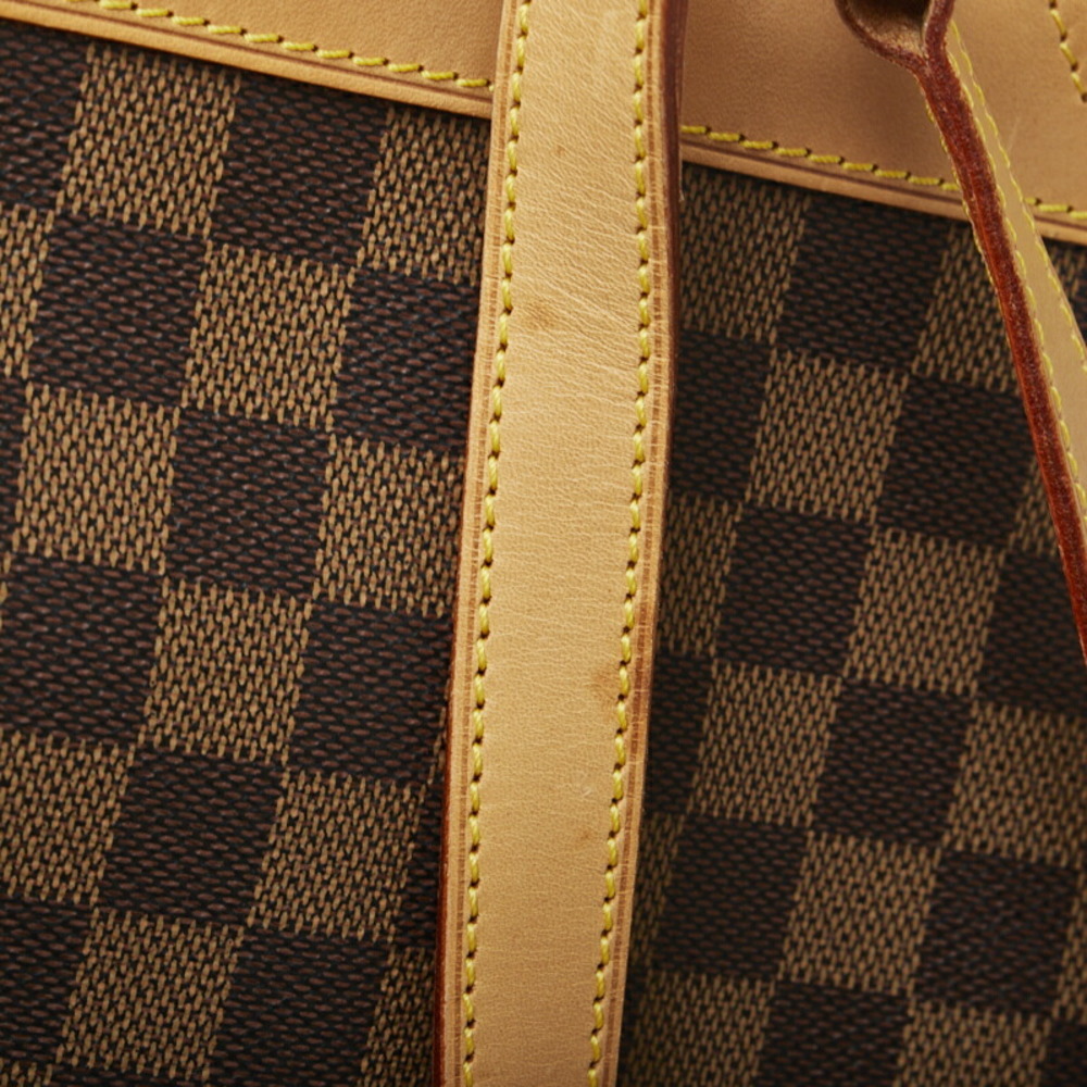 Brown Louis Vuitton Damier Ebene Arlequin Backpack