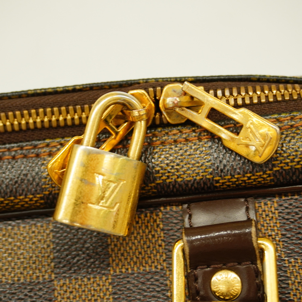 Auth Louis Vuitton Damier Porte Documents Voyage N41124 Men's Briefcase