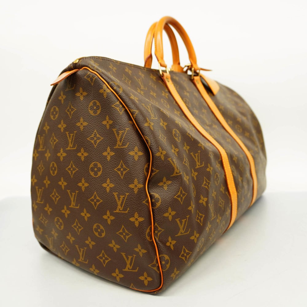 Auth Louis Vuitton Monogram Keepol 55 M41424 Men,Women,Unisex