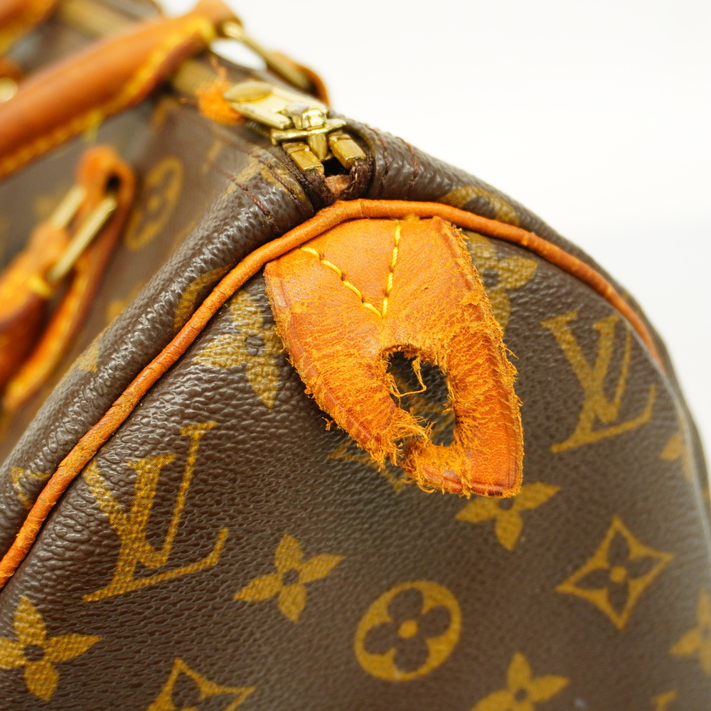 Louis Vuitton Speedy 30 Handbag Authenticated By Lxr Women's Brown - Yahoo  Shopping