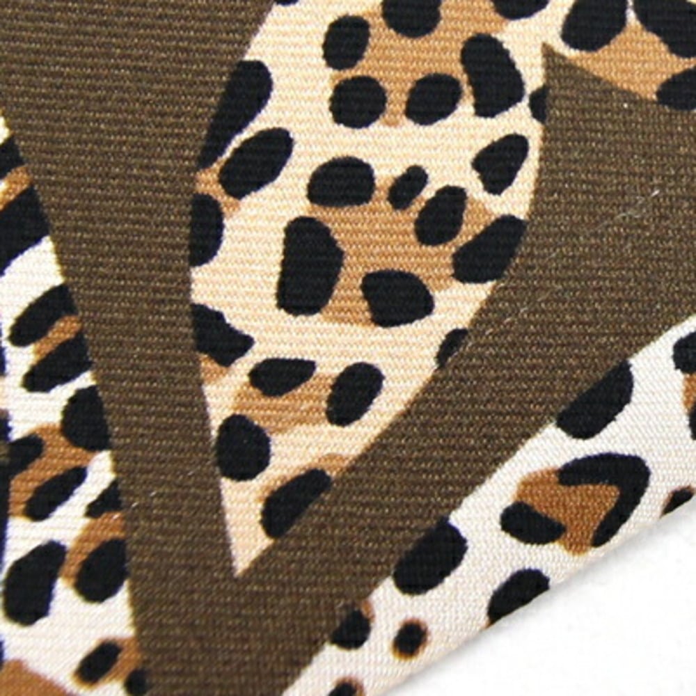 Louis Vuitton Brown Leopard Silk Bandeau Louis Vuitton