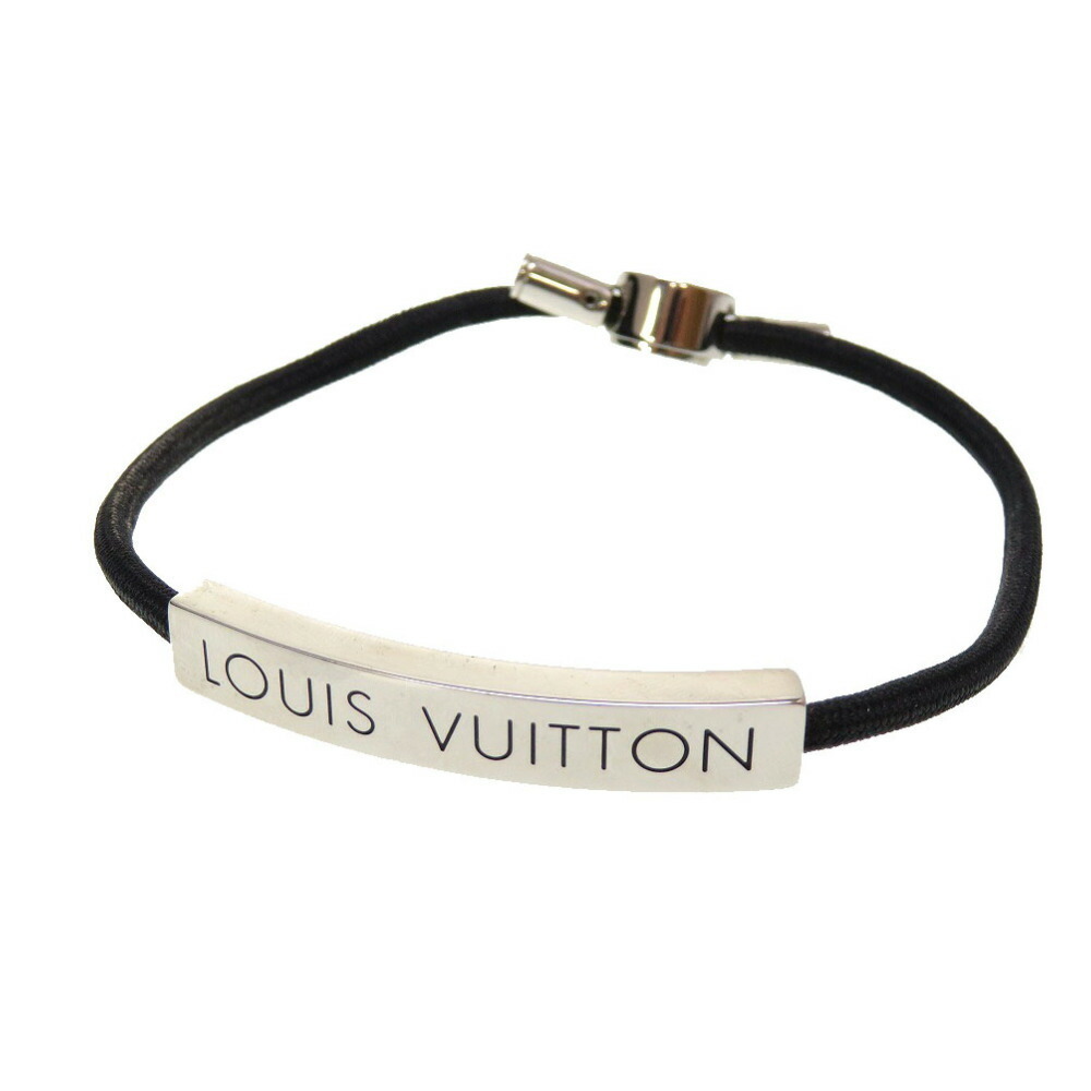 Louis Vuitton Bracelet Space LV M67417 Nylon Black LOUIS VUITTON