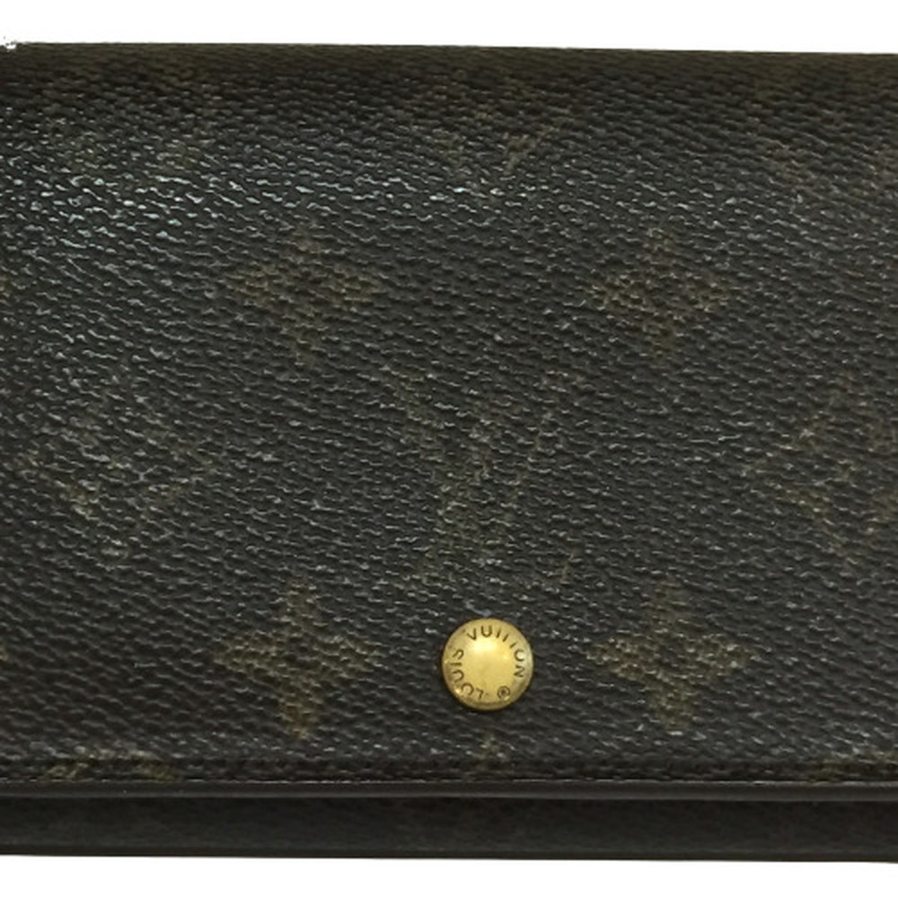 LOUIS VUITTON Porte Monnaie Zip Long Bifold Wallet Monogram BN M61727  69YB062