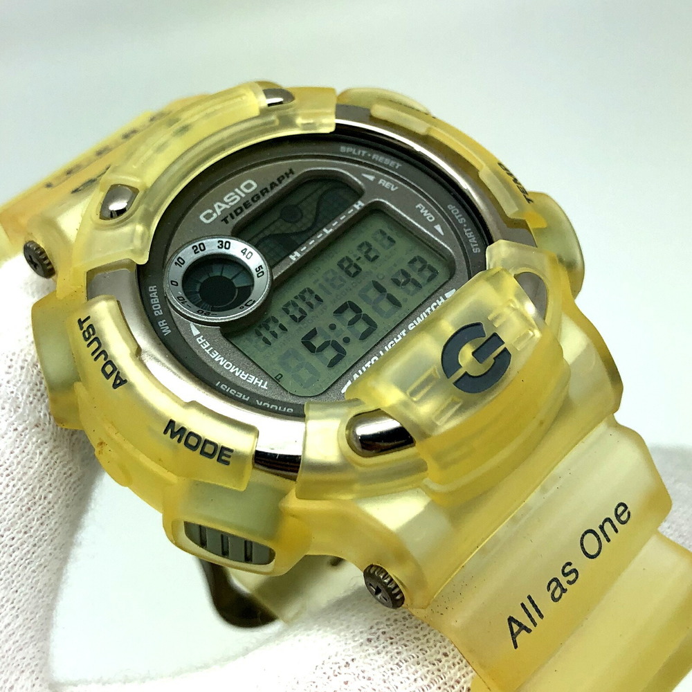 CASIO Casio G-SHOCK G-Shock watch DW-8600KJ-8T The 7th Dolphin Whale  Conference Official Ilkuji Special ICERC White Skeleton Gray Digital Quartz  |